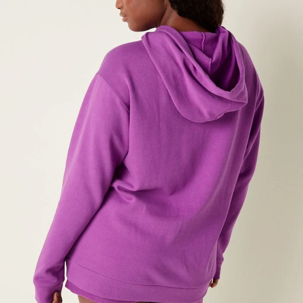 Vs Victorias Secret Pink Everyday Lounge Campus Pullover Hoodie Sweater Top XXL